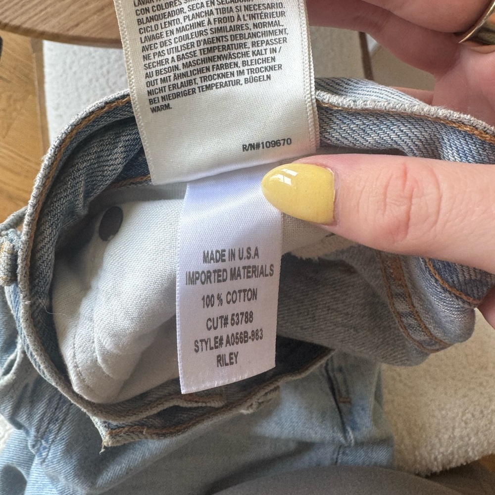 Agolde Riley Jeans - Picture 4 of 4